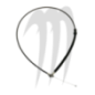Steering cable,  300 SX . 440 SX . 440 JS . 550 SX . 550 JS.