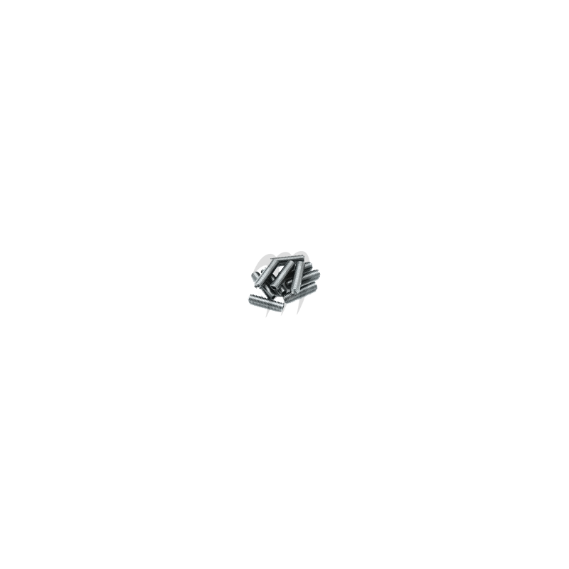 Pack de 10 goujons inox M8x30