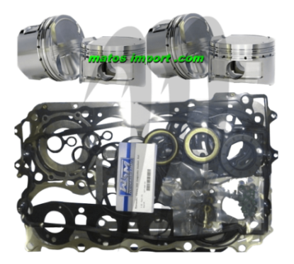 Photo Kit pistons Platinum Kawasaki Ultra-300X/ Ultra-300LX WSM-USA - Pièces Jet Ski, accessoires et entretiens - Matos import