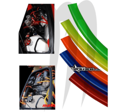 Photo Durite eau 3/8 renforcée transparente ( ORANGE ) 50cm - Pièces Jet Ski, accessoires et entretiens - Matos import