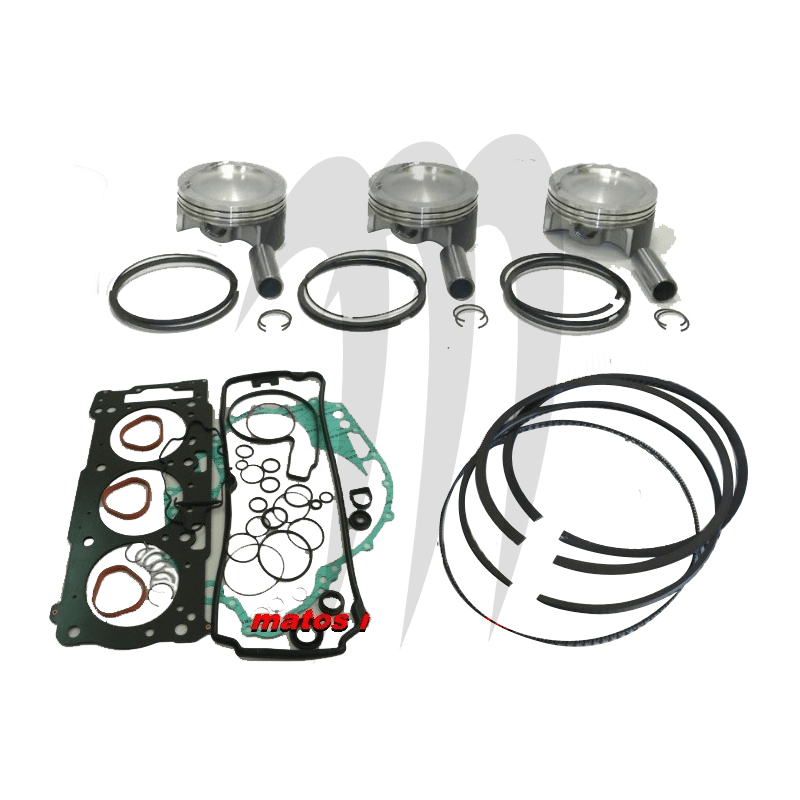 Kit pistons platinum Seadoo 130 / 155hp (STD 99.96mm) Kit pistons platinum Seadoo 130 / 155hp (STD 99.96mm)