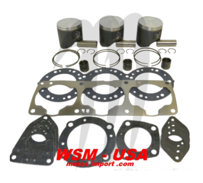 Photo Kit pistons platinum Kawasaki STX / ZXI (Standard 80mm) - Pièces Jet Ski, accessoires et entretiens - Matos import