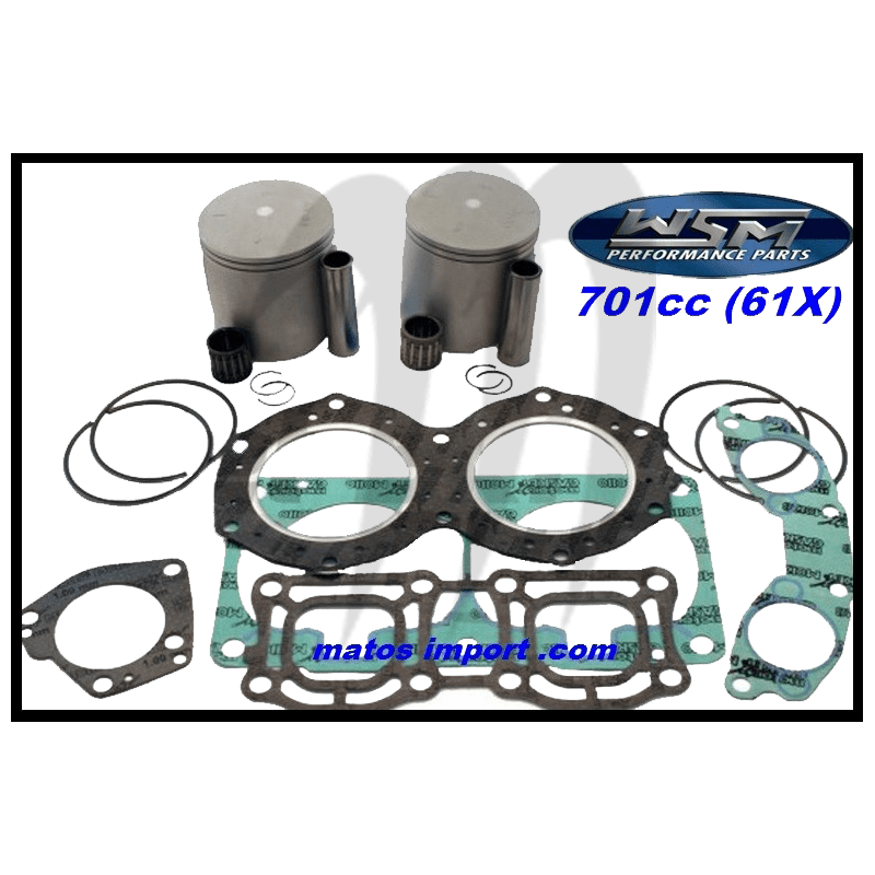 Kit piston Platinum Yamaha 701 61X (Standard 81mm) Kit piston Platinum Yamaha 701 61X (Standard 81mm)