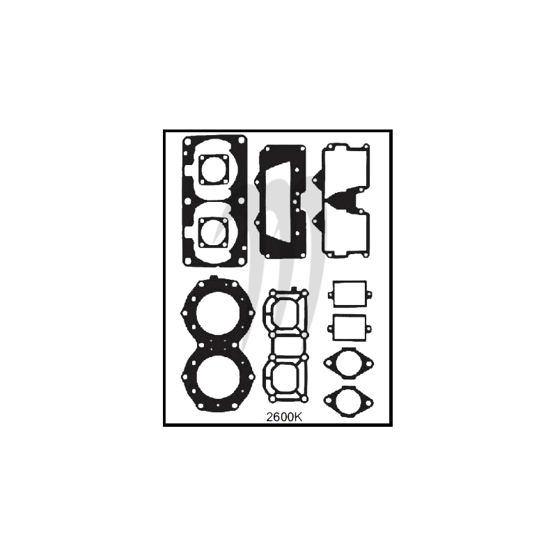Engine gasket kit,  650cc