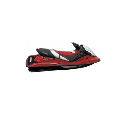 Seat cover KAWASAKI STX12 F (06) STX15 f (06 09) black white
