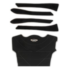 Kit mat precut complet, VXS / VX-dlx / VXR  (2010-2012), cut diamond (black)