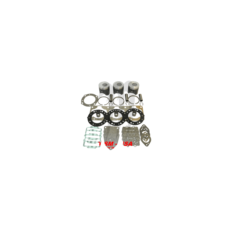 Kit pistons platinum Kawasaki ULTRA 130 DI / STX DI (Cote +0.50mm)