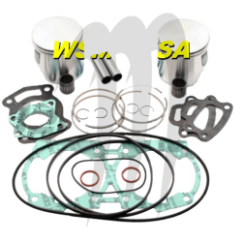 Kit pistons platinum Seadoo GTI GTS GS HX SP GSI (Cote +0 50mm)